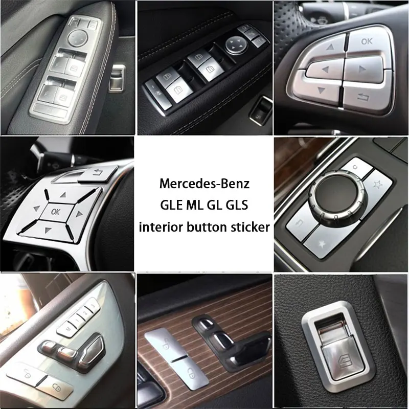 Nálepka nálepiek na nálepky pre nálepku pre mercedes benzolice ml350 GL400 GLE300 GLS450 CENTRAL CONGULT