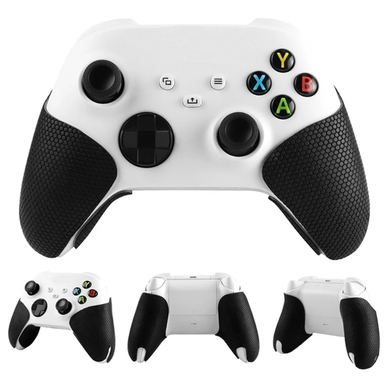 Nálepka rukoväte gamepadu pre jeden S -Pot Absorpt Controller Grip Cover Chránič H8WD