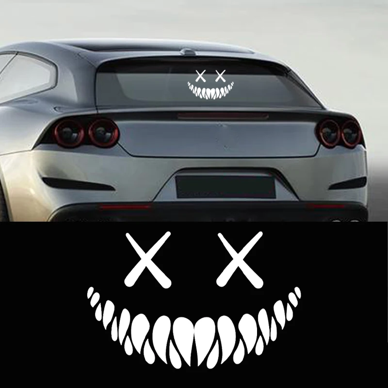 Nálepky automobilov pre zadné čelné sklo automatické štýl tela