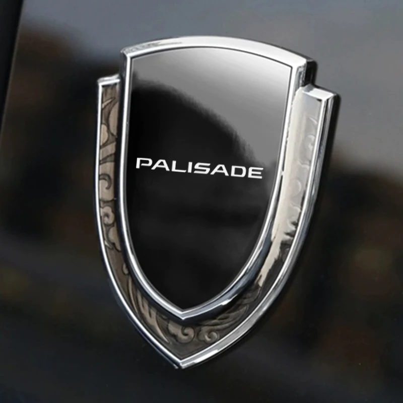 Nálepky na autá 3D kovové akciátory automatické príslušenstvo pre Hyundai Palisade