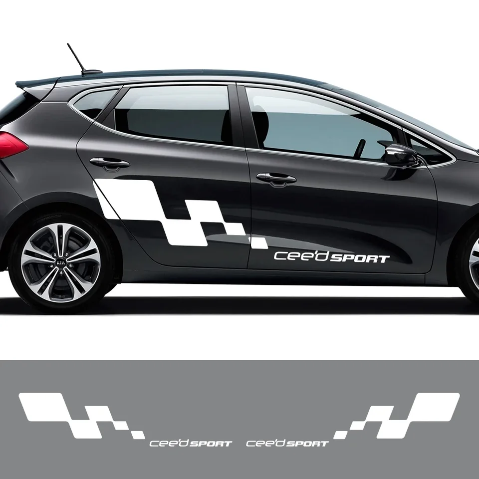 Nálepky na bočné vozidlá pre kia Ceed GT HK SW GT Line Graphcis Racing Sports Styling Dekorácie Decal Automatické príslušenstvo Automatické ladenie