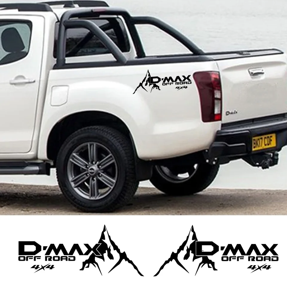 Nálepky na karosériu pre auto pre Isuzu Dmax Automatické štýlové vinylové filmy Športové obtisky DIY DETORÁCIA DOBOPLY STYLING