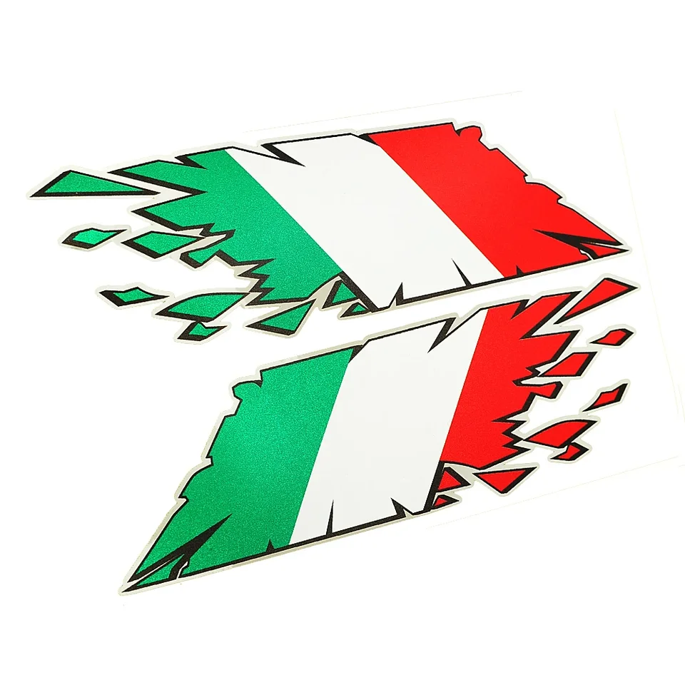 Nálepky na motocyklové tanky Talianska vlajka RIP Taliansko Taliansko pre Vespa GTS GTV Fly Ducati Monster Aprilia MV Triumph 675
