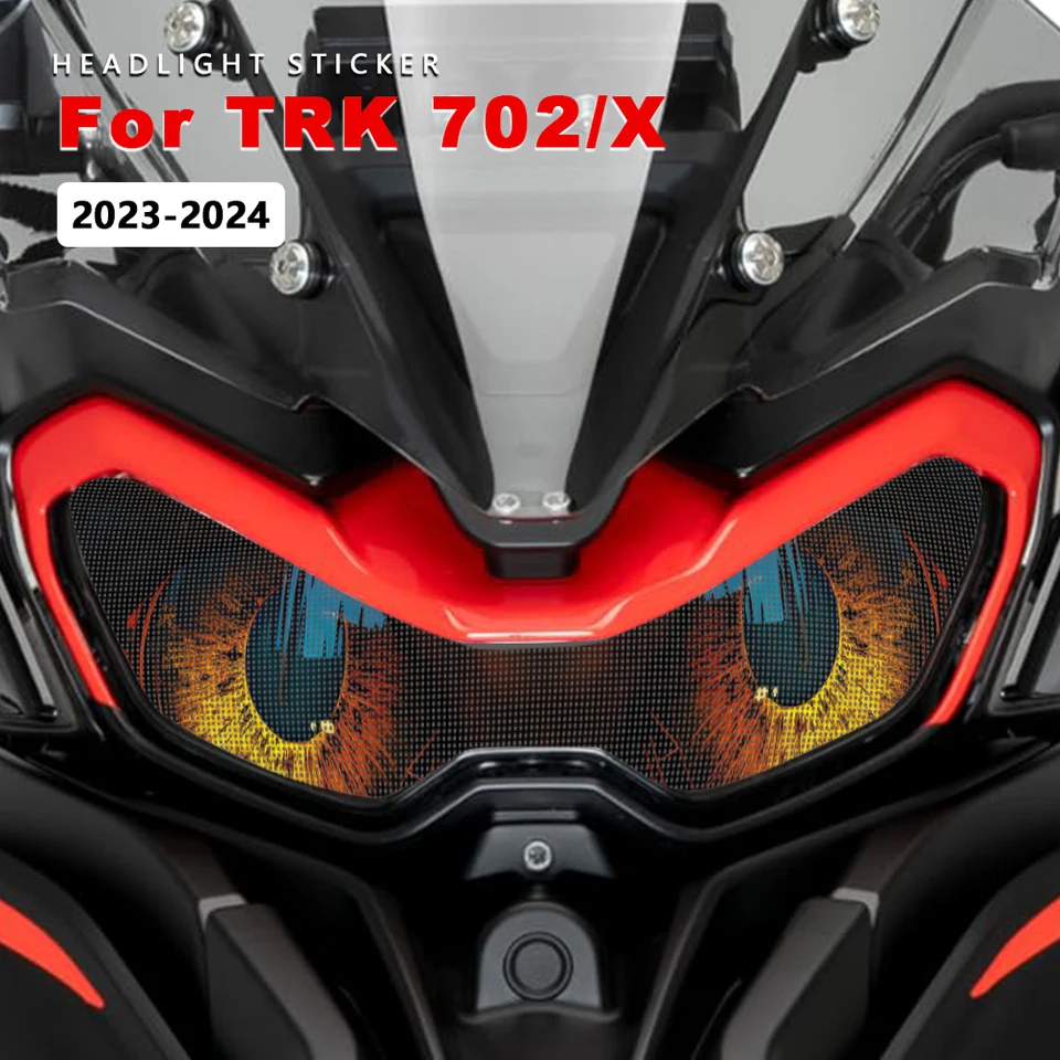 Nálepky na nálepku s rýchlosťou svetlometov pre nálepky na motocykle pre Benelli TRK 702 702X Príslušenstvo 2023 2024 TRK702 TRK702X Motorbike Stumpery