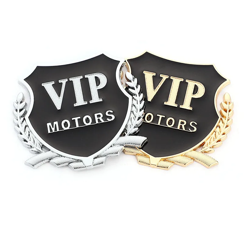 Nálepky na odznak 3D auta Automatický znak pre Mercedes BMW Audi Ford Focus VW Nissan Toyota Honda Chevrolet VIP Motors Lexus Jeep