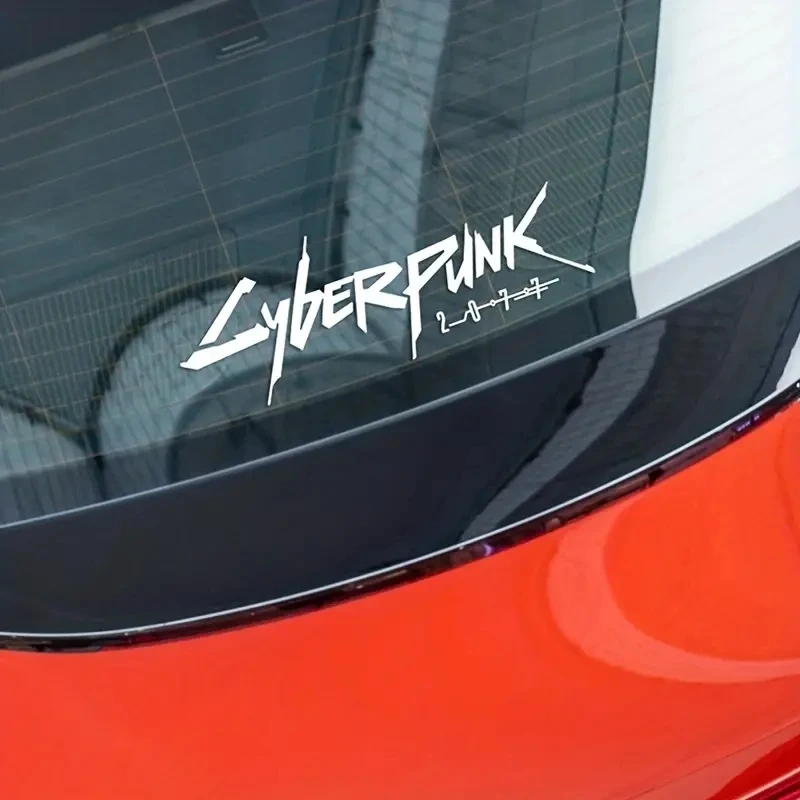 Nálepky na styling módnych automobilov PVC nepremokavé ne-výtvarné obtisky Populárne písmeno Cool Exterior Tink Adsule