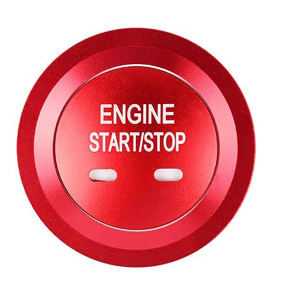 Nálepky na tlačidlo zapaľovania pre Chevrolet Chevy Equinox Malibu Sonic Trax Trax Stlačte Štartovacie nálepky Caps Caps