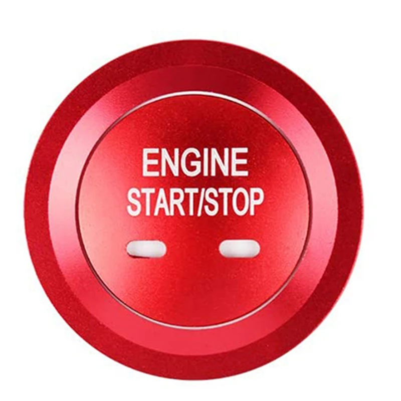 Nálepky na tlačidlo zapaľovania pre Chevrolet Chevy Equinox Malibu Sonic Trax Trax Stlačte Štartovacie nálepky Caps Caps