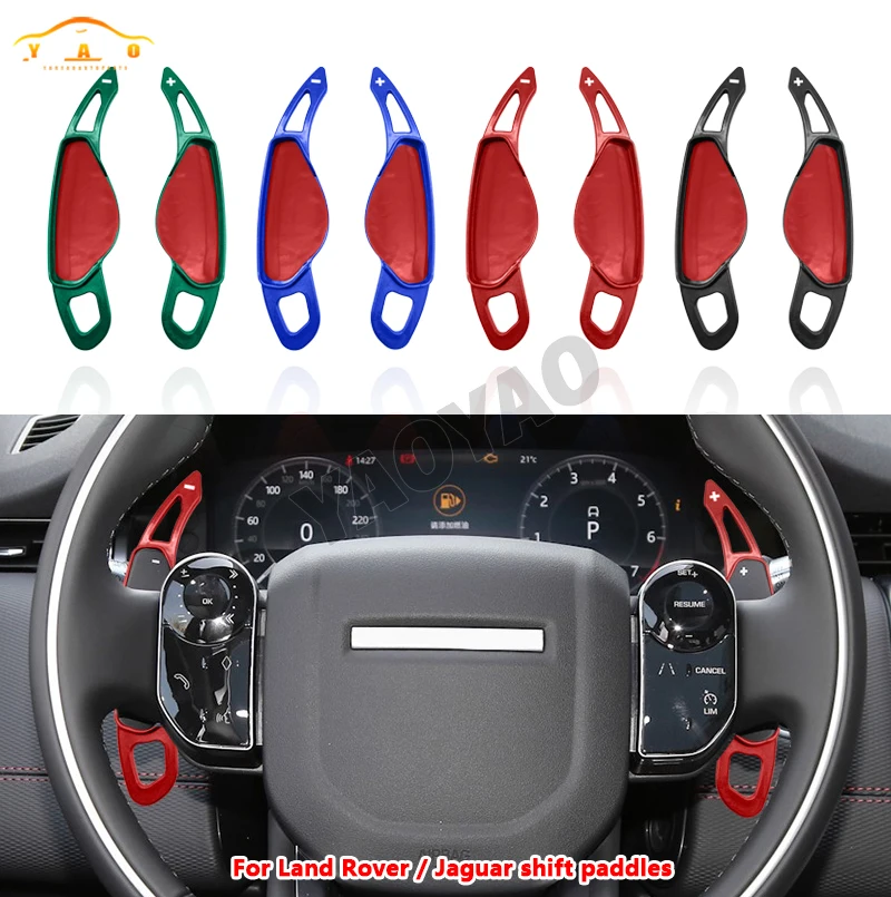 Nálepky na volant pre volant pre Jaguar XF XE XJ F-PACE F-TYPE X760 X250 X260 pre Land Range Range Rover Sports Shift Shift Shift Shift Shift