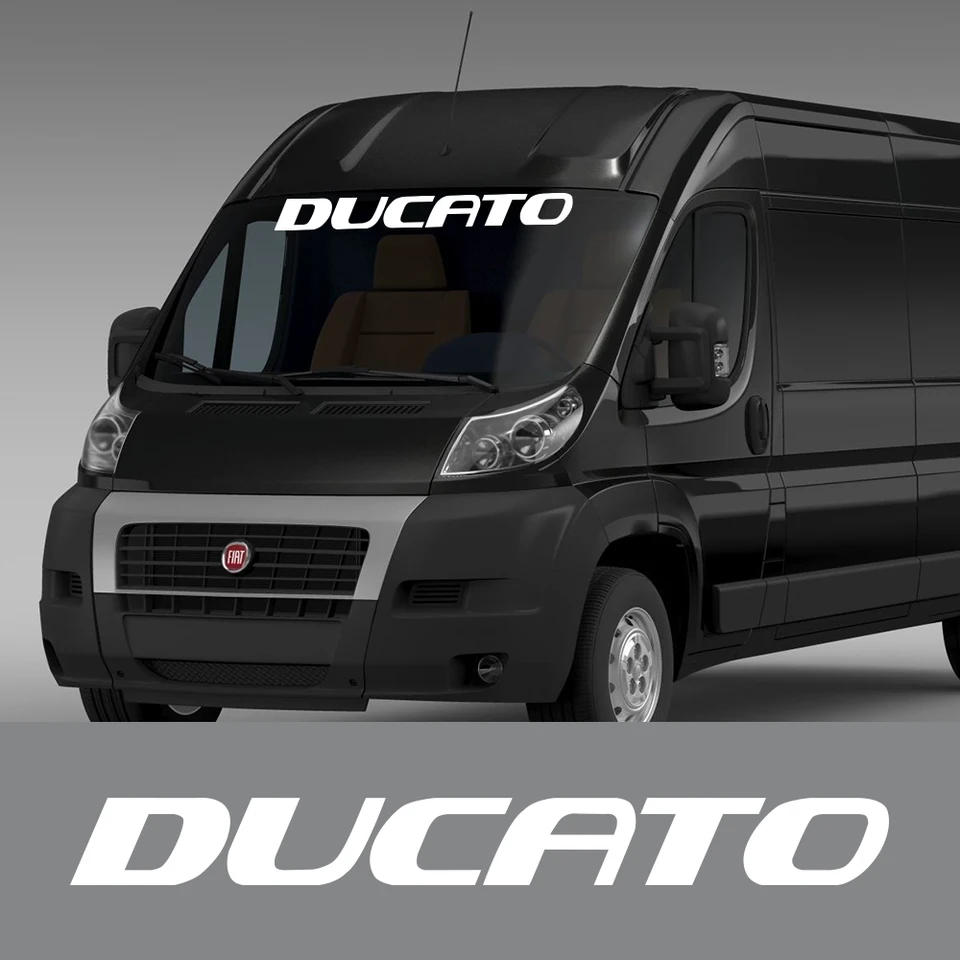 Nálepky na čelné sklo pre fiat ducato maxi ⅲ 8 35 Van Camper predné čelné sklo vinylové nálepky