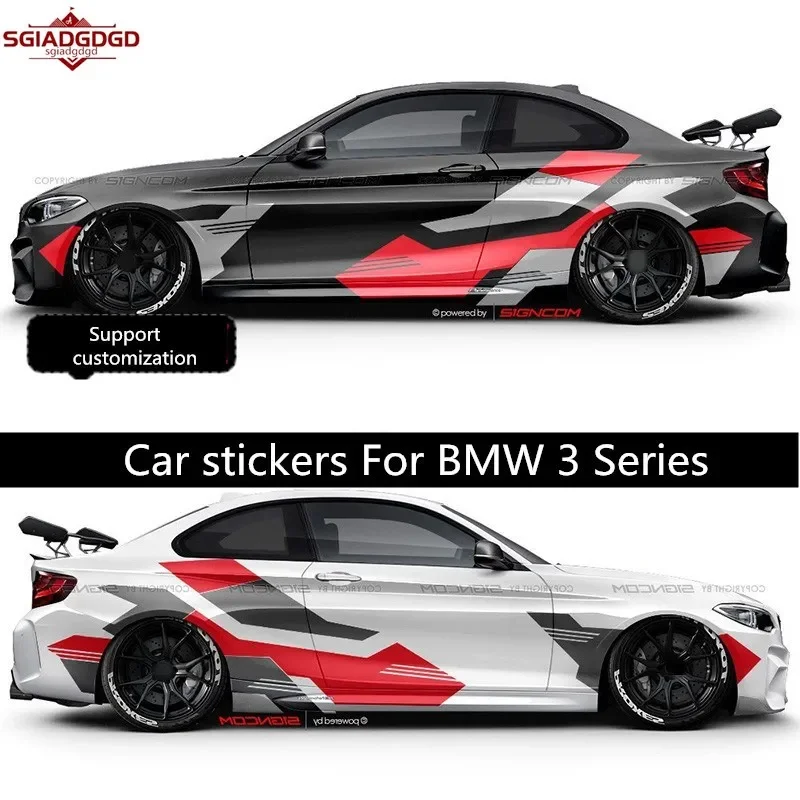 Nálepky pre autá pre BMW 3 série 318i 318d 320I 325I 325D 330I 330D 335I Body Exterior Sports Dekoratívne nálepky Filmové doplnky