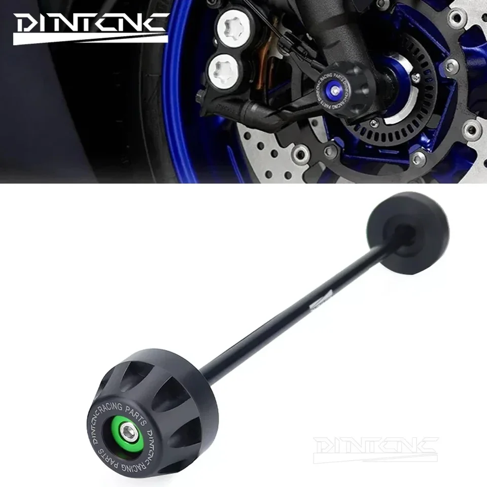 Náprava pre Kawasaki ZX6R Ninja650 Ninja1000 Z1000SX VERSYS650 Predná vidlica Slider Slider Motorcycle Accessories Kus chrániča kolieska