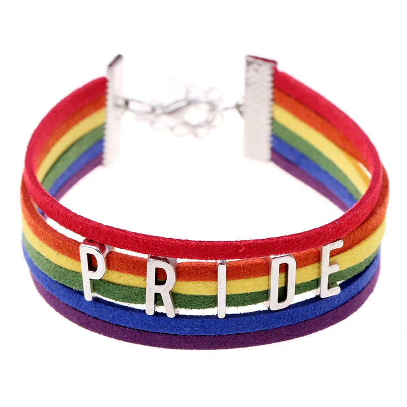 Náramky LGBT LGBT pre viacvrstvové dúhové