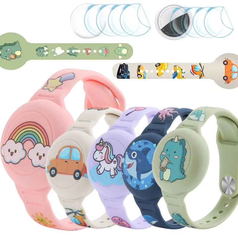 Náramok Airtag pre detské náhrdelník, pohodlné zabezpečené vzduchové značky náramok Kids Detské značky náhrdelník pre deti, dospelí deti Airtag Watch Band