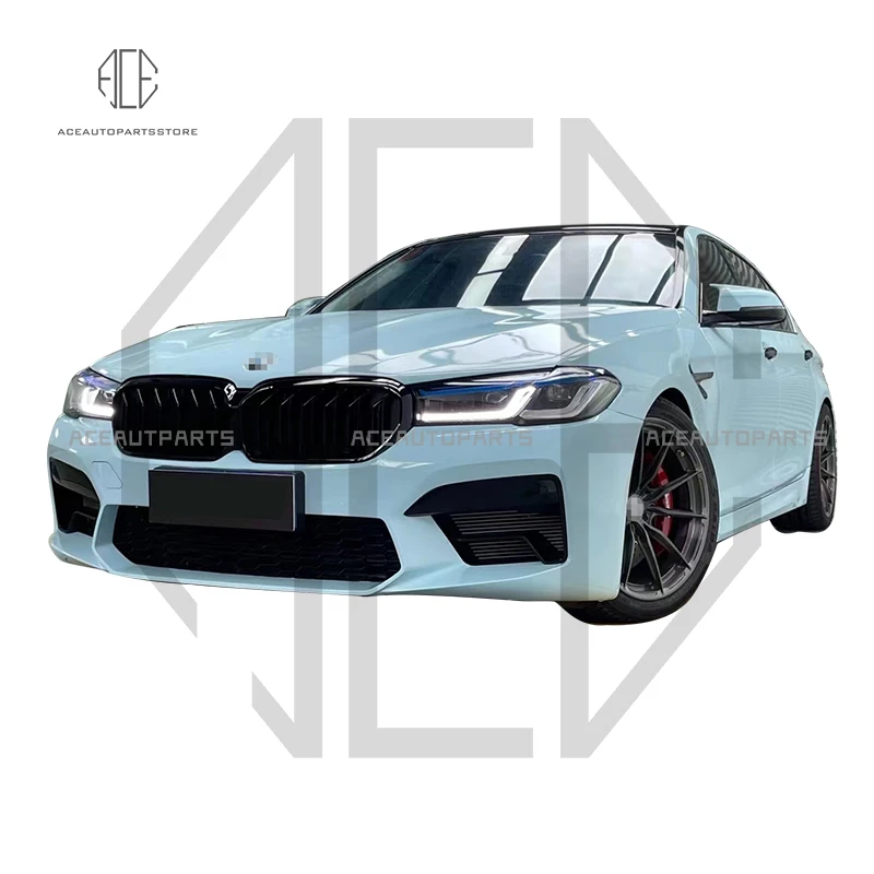 Nárazníky automobilov pre BMW 5 Series F10 F18 Vylepšené G30 LCI M5 Body Kits Grilles Fenders Bočné sukne Svetlomety Zostava Zostava Zostava Taillights