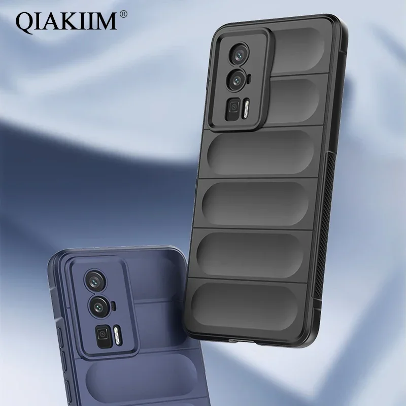 Nárazový puzdro pre Xiaomi POCO X3 NFC X4 X5 PRO M4 M5 M6 M5S F3 F4 GT F5 5G 4G Cover kvapalina Silikónový airbag pancierový telefón Coque
