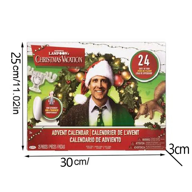 Národná vianočná dovolenka Lampoon - Advent Calendar - Clark Griswold 2024 -NEW