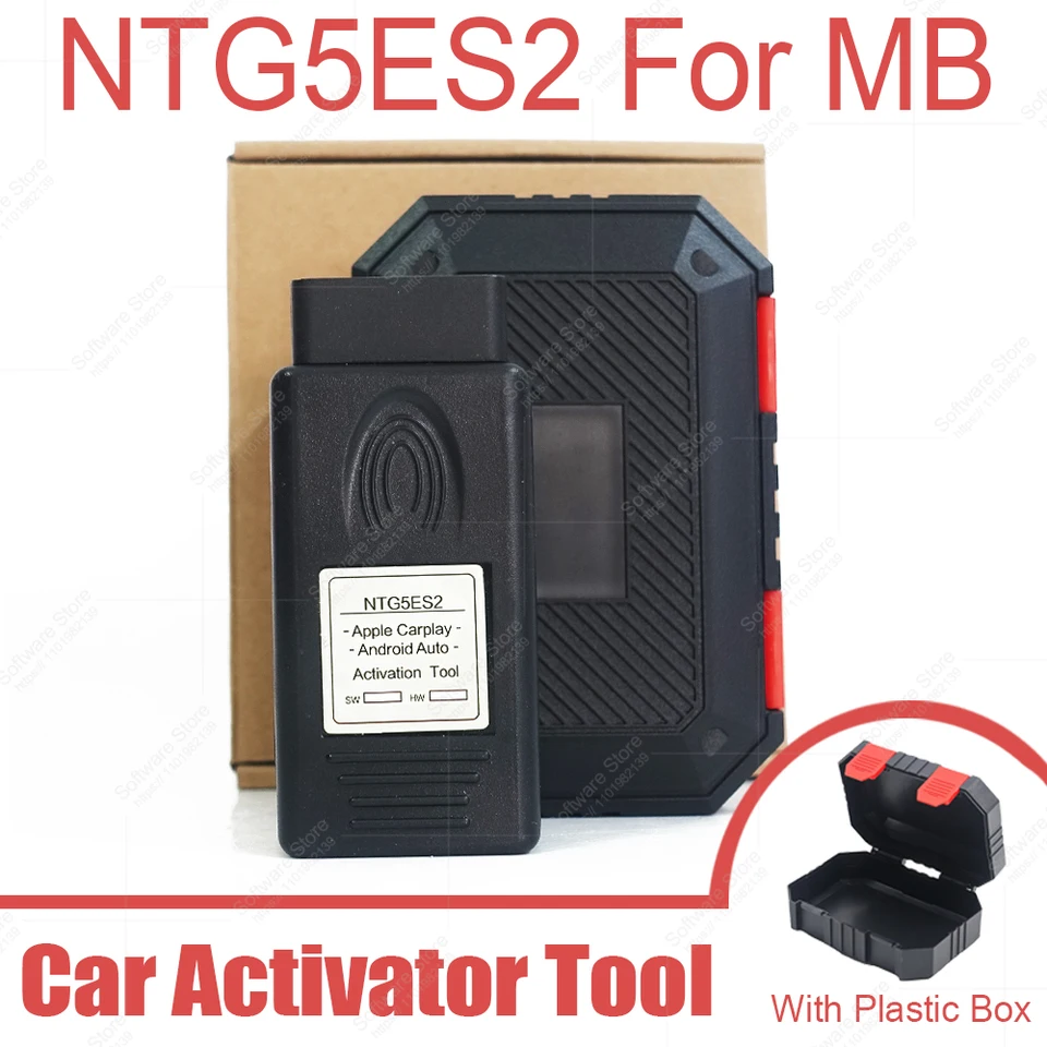 Nástroj na aktiváciu automobilu NTG5ES2 pre Benz W205 C-Class / W253 GLC triedy 2018 Rok Apple CarPlay Android Auto Plug and Play