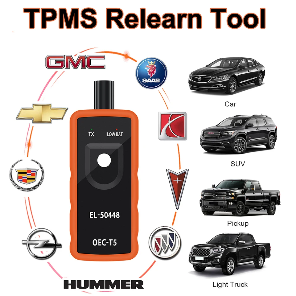 Nástroj RESET TPMS RESET EL50448 Automatické monitorovanie tlaku v pneumatí
