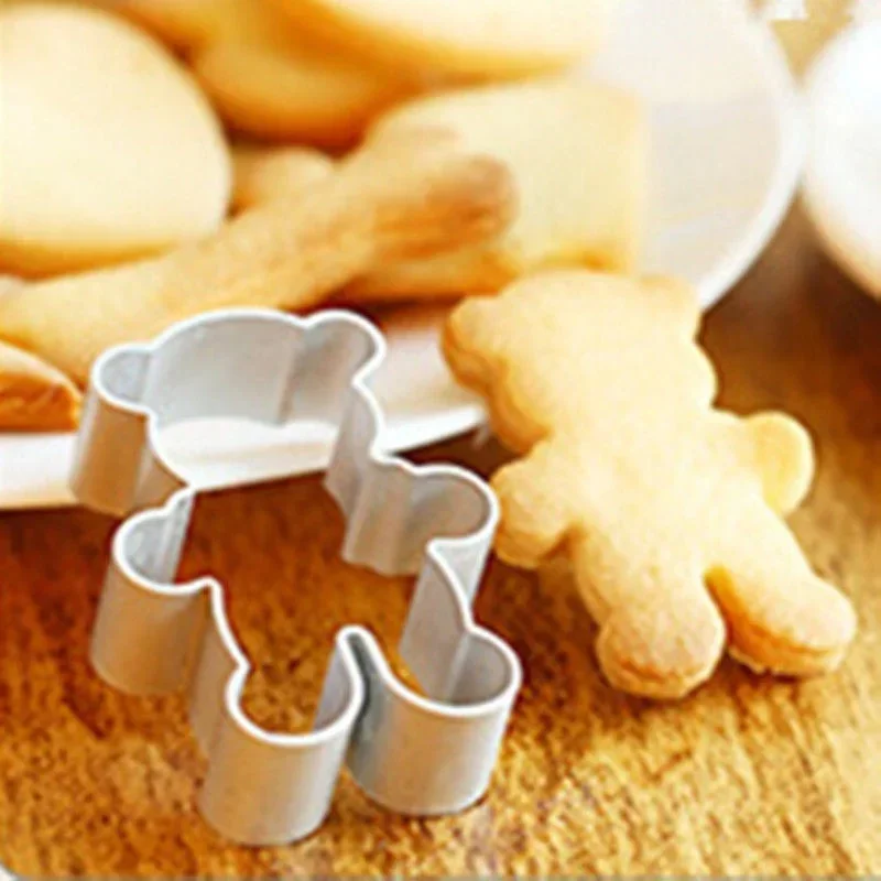 Nástroje na pečenie pre domácnosť Kovový zliatinový koláč cookie pečivo pleseň Fondant Cookie Cutters sušienky