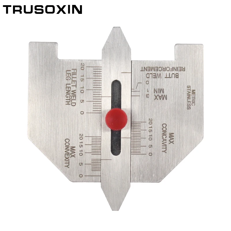 Nástroje na zváranie Automatické zváranie guage nastaviteľné zváracie zvarové metrické metrické metrické pravítko
