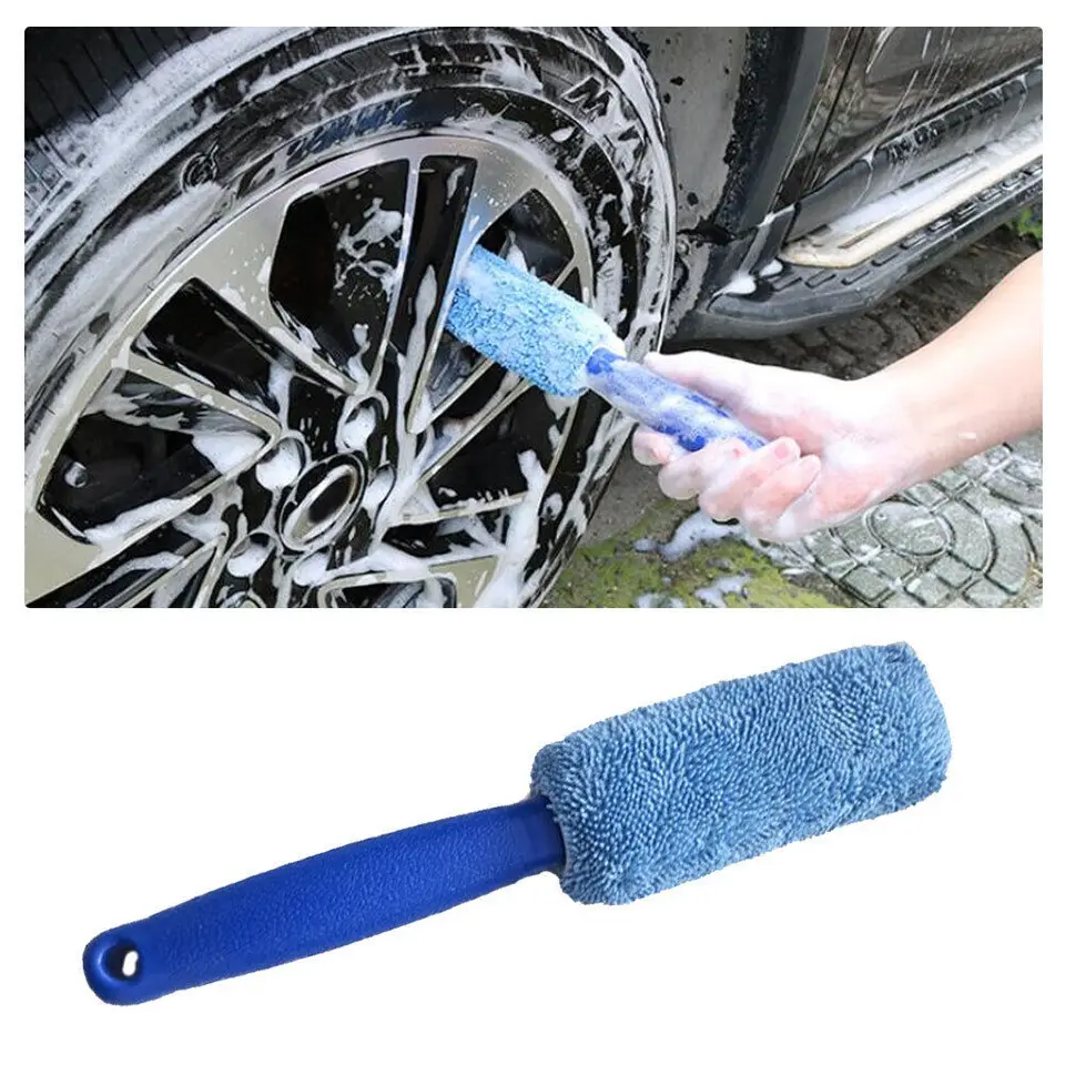 Nástroje na čistenie pneumatík na kefu na výrobu automobilov RIM Čistiaci čistič automatické detaily na umývanie kefy pre motocykel pre motocykel HOMON