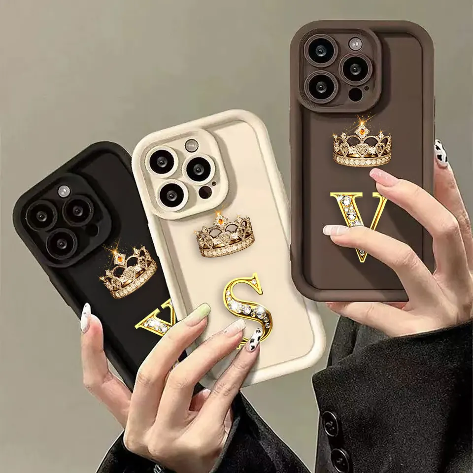 Názov listu s korunou šperky názov SXV Pase Pase pre Oppo Reno 5 6 A15 A7 A7x A9 A9 A16 A16K Reno2 Reno3 A92S Nájdite x3 x5 Pro Lite 5G Case