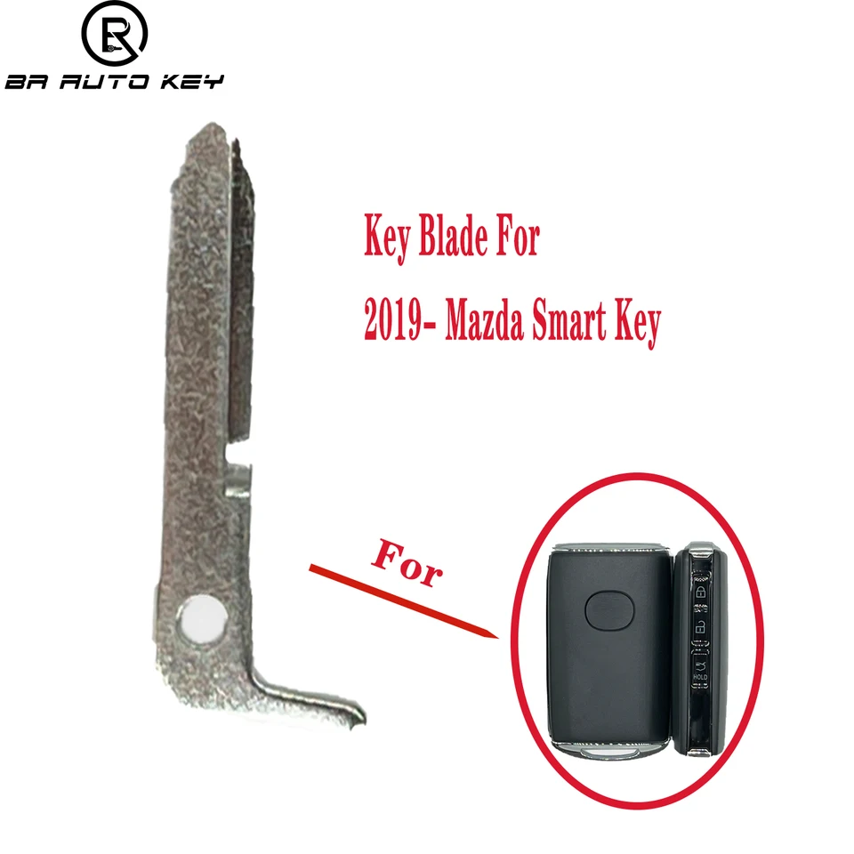 Núdzové náhradné kľúčové čepeľ pre 2019-2022 Mazda M6 MX5 CX5 CX7 CX9 RX8 CX30 SMART KEY BLADE