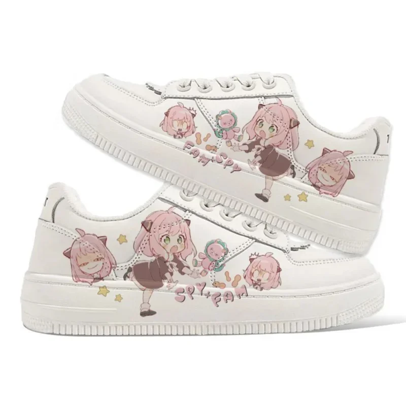 O anime kawaii topánky Spy × Family Casual Sneaker Fo Dievčatá Dámske ženy Ženy Športové tenisky topánky Cosplay topánky pre študentov o