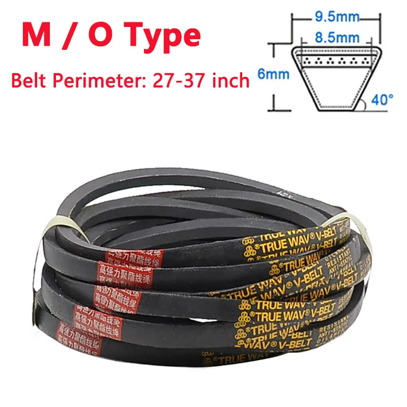 O/M Typ V-Belt M-27/28/29/30/31/32/33/34/35/36/37 palca Gumové priemyselné poľnohospodárske vybavenie prevodovky