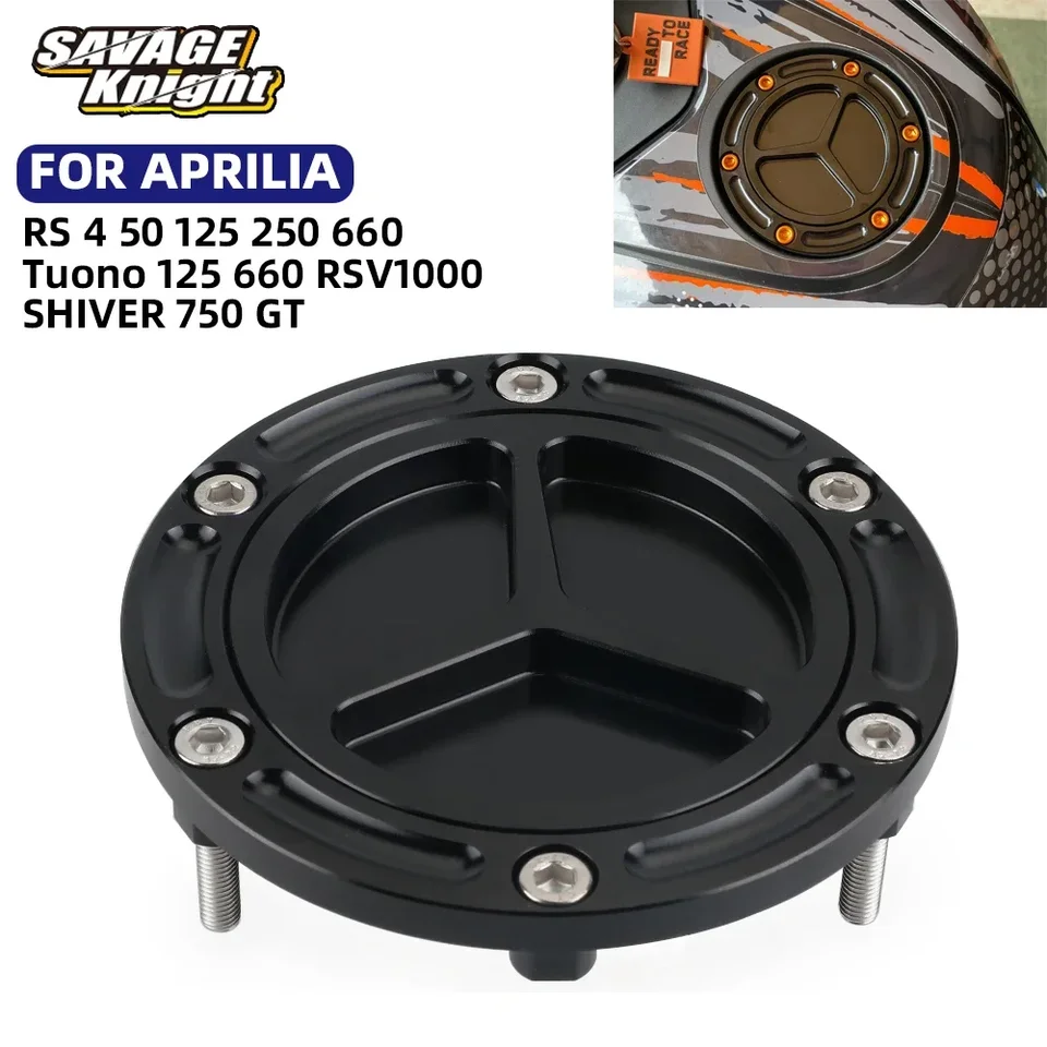 Ob hranice s palivovou nádržou pre apríl RS4 50 RS50 RS125 RS250 RS660 RSV 1000 Tuono 125 660 Shiver 750 GT Motocykel Palivové príslušenstvo
