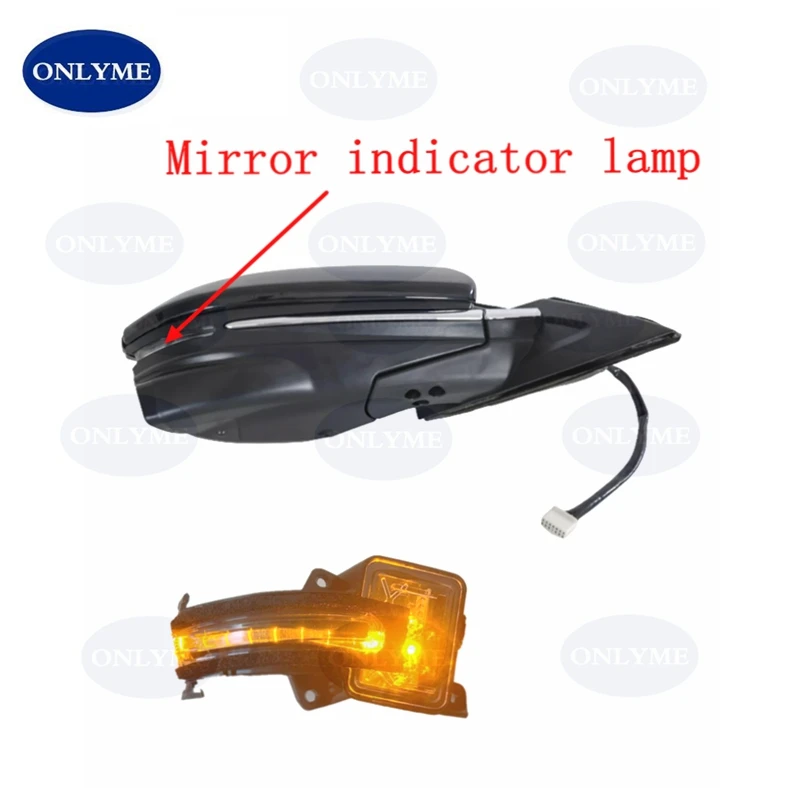 Objektív indikátorov automobilového zrkadla OUT SIGM LED LAMP LED pre HONDA CIVIC 10. 2016 2017 2018 2019 2020 2021