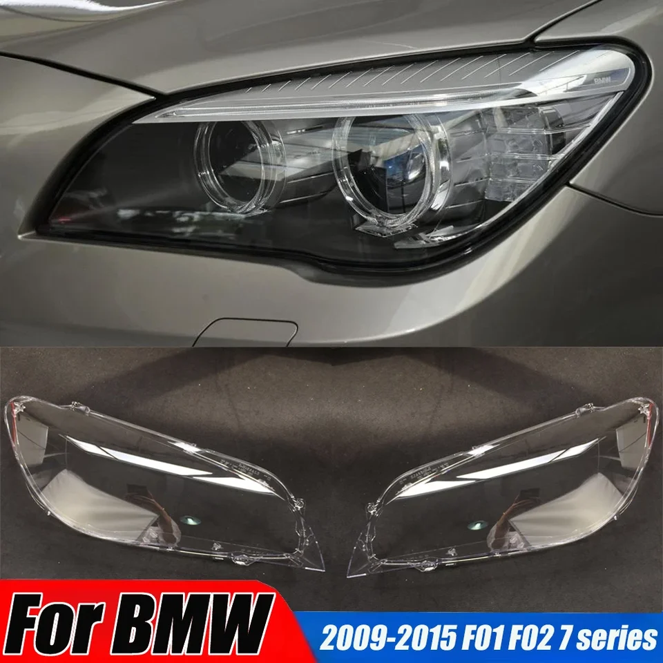 Objektív s hlavnými čiapkami pre BMW F01 F02 740I 740LI 750I 750LI 760I 760LI 2009-2015 HLAVY SKLADOVÝ KRYT PRE TREKLIVOVÝCH SHELL