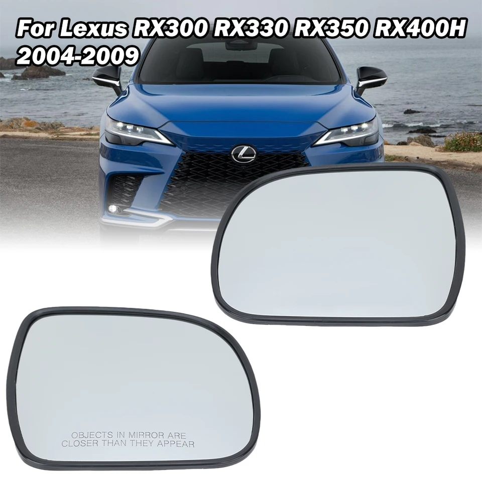 Objektív spätného zrkadla pre Lexus RX300 RX330 RX350 RX400H 2004 2005 2006 2007 2008 2009