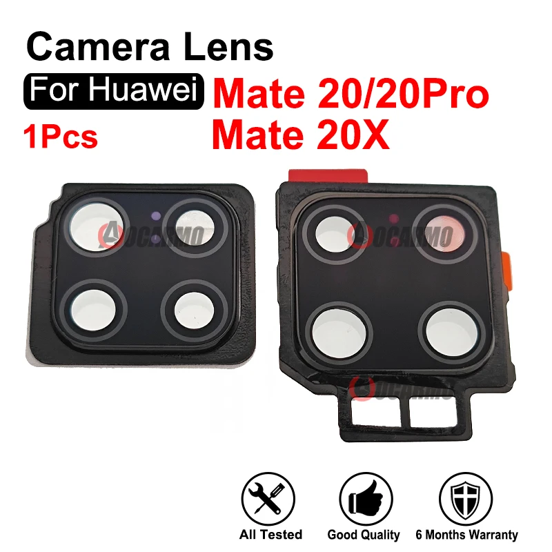Objektív zadnej kamery 1ks s rámom s priľnavou opravou pre náhradné diely Huawei Mate 20 PRO 20PRO 20X