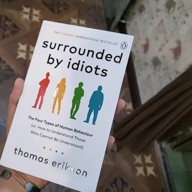 Obklopený idiotom Štyri typy ľudského správania Thomas Erikson English Book Bestseller román