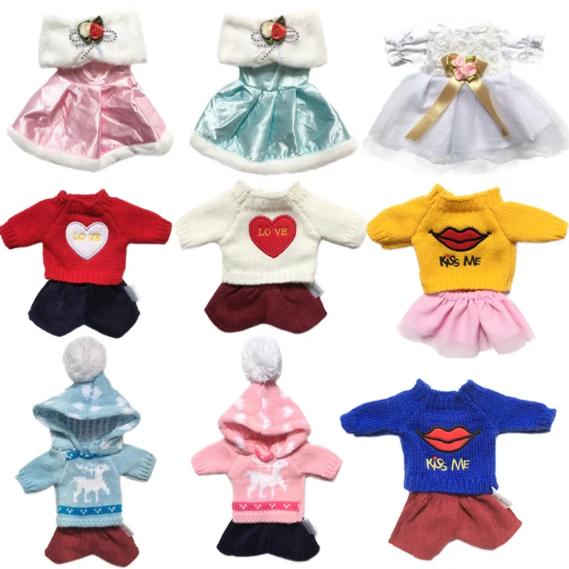 Oblečenie pre bábiky pre 30 cm/45 cm/60 cm legie králiky Plys hračky Bunny Sweater Svadobné šaty doplnky pre darčeky pre bábiky bjd pre dievčatá