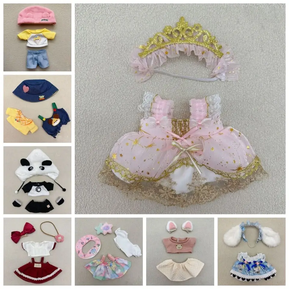Oblečte si 20 cm Cotton Doll's Clothes Lolita Doll Doll Doll Lolita Šaty krátka sukňa módna hviezda pre bábiky