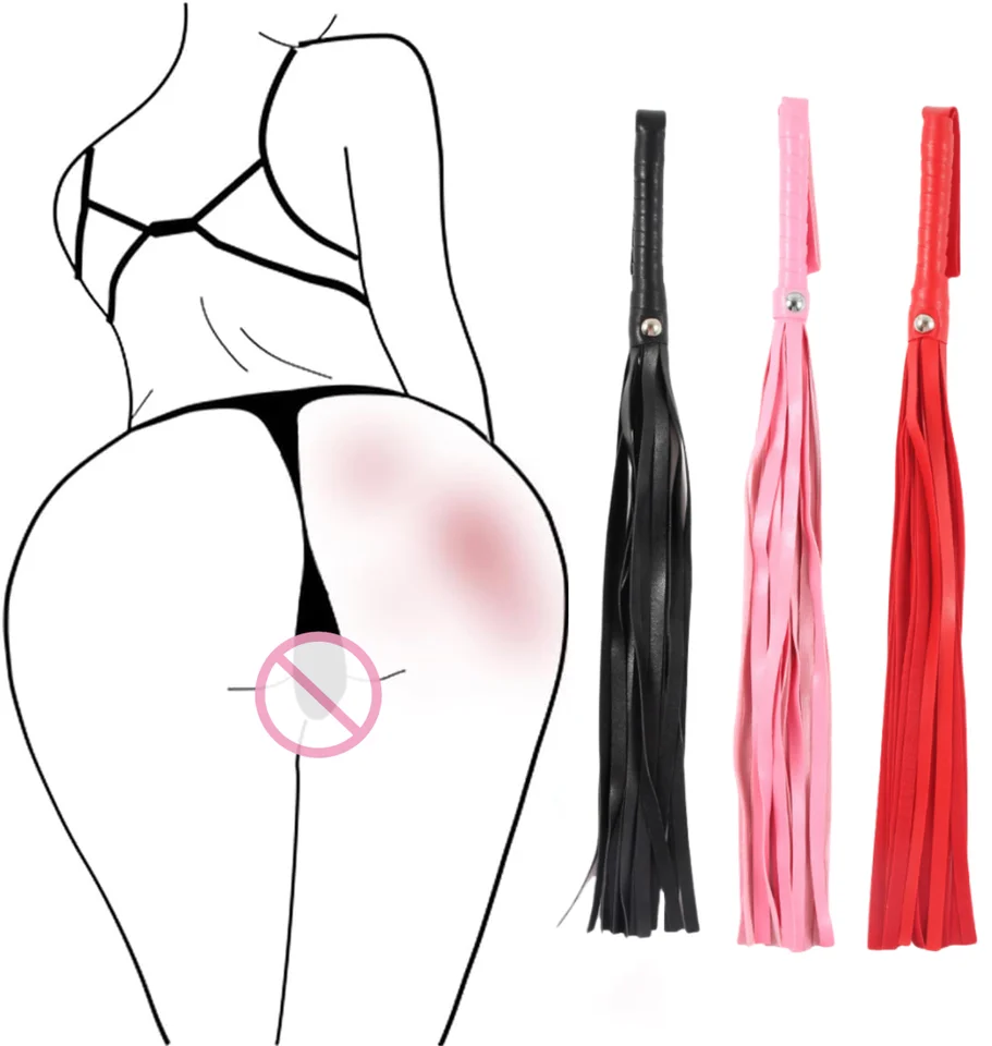 Obmedzený flogger dospelý bič bdsm sex sex s pádlom s strapcami rola hrať otroky Trest výprask whip pre páry gay flirtovanie