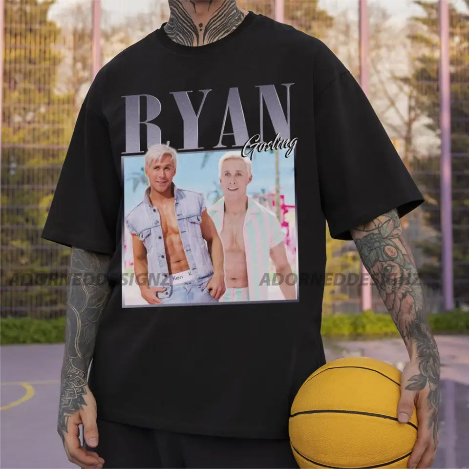 Obmedzený Ryan Gosling Vintage Bootleg Tirt Herec Darček pre ženy a mužské tričko mikiny mikiny