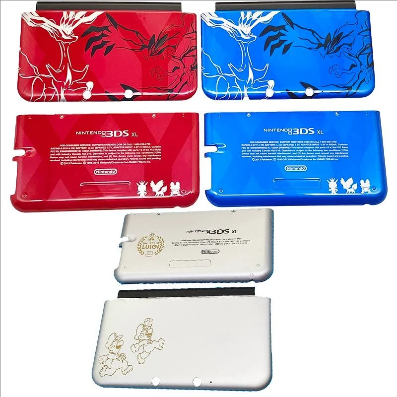 Obmedzený výmena horného a spodného krytu krytu pre 3DSXL LL hornú a nadol AE čelná doska pre puzdro 3DS XL/LL
