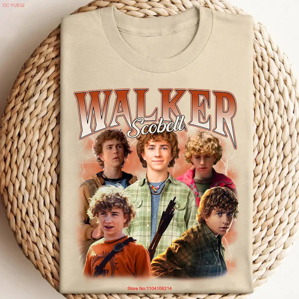 Obmedzený Walker Scobell Vintage T košeľa pre ženy a mužov odev zafarbené potiam pohodlia farby dlhé alebo krátke rukávy