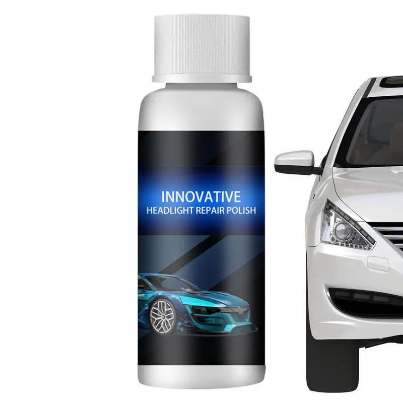 Obnovenie svetlometového svetlometu automobilu Obnovenie svetlometov pre žltnutie škrabancov Oxidačné rozostrenie a praskanie
