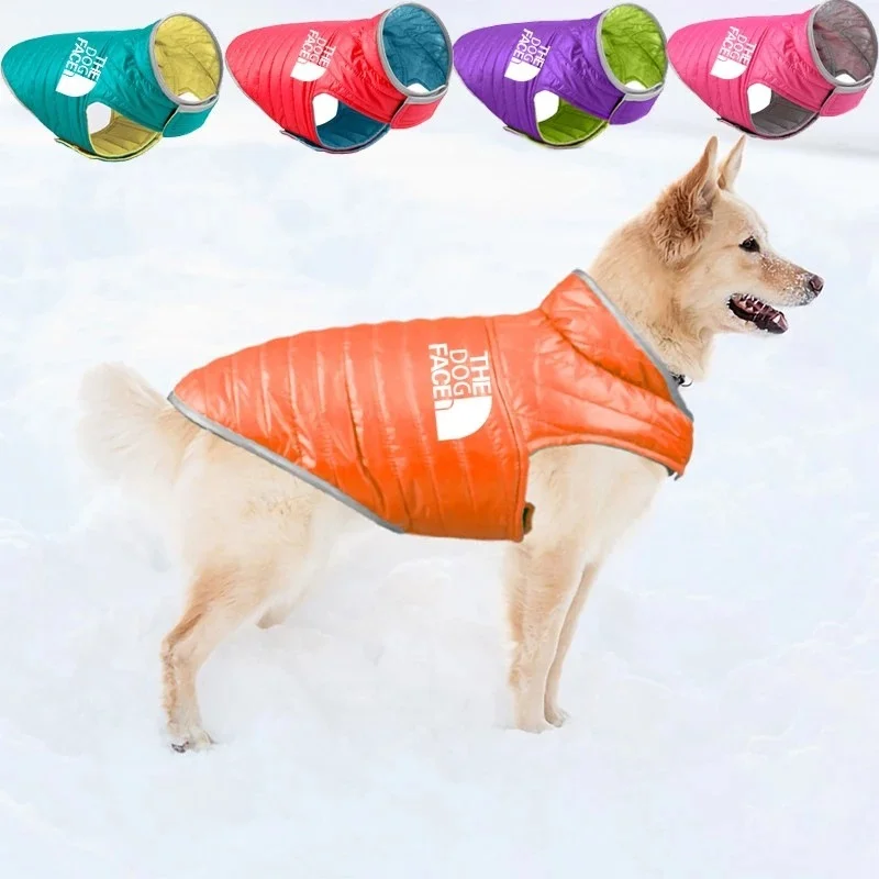 Obojstranný psí kabát zimné teplé domáce zvieratá oblečenie pre malé stredné psy vesty Chihuahua oblečenie mäkké šteniatko kostýmy Ropa perro