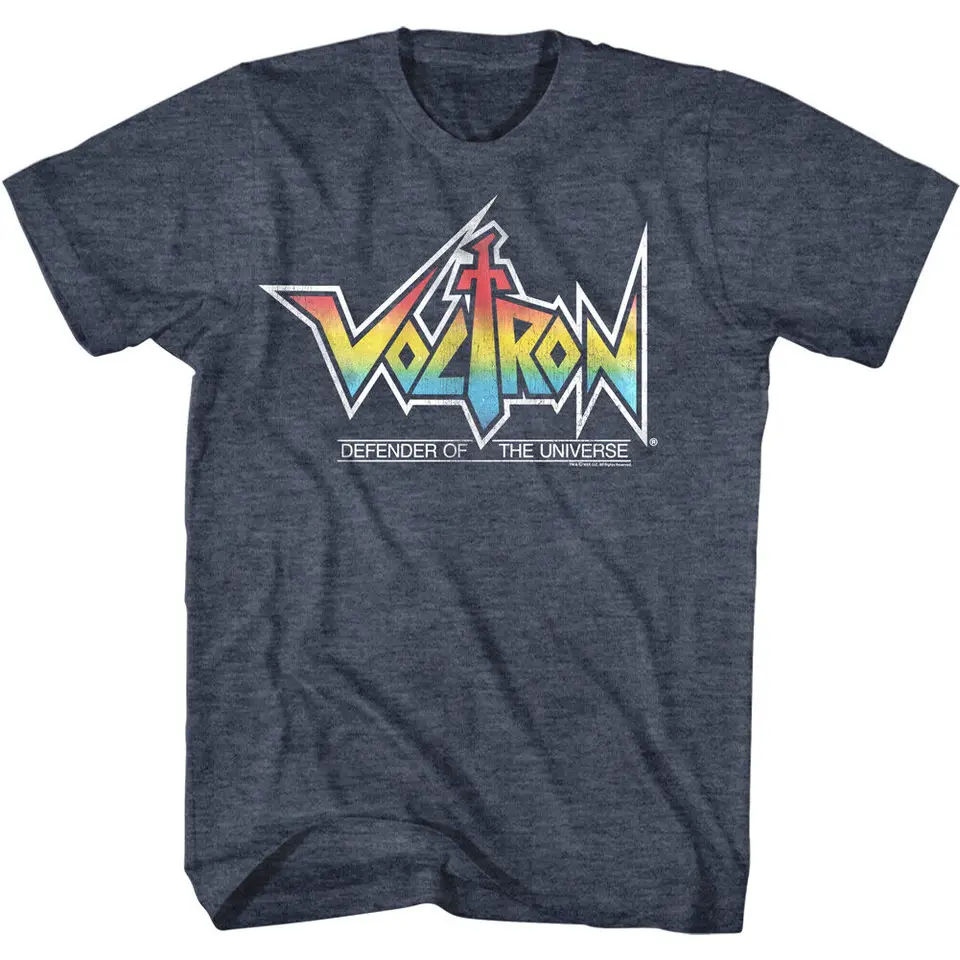 Obranca Voltronu vesmíru dúhový logo pánske tričko levové sily golion