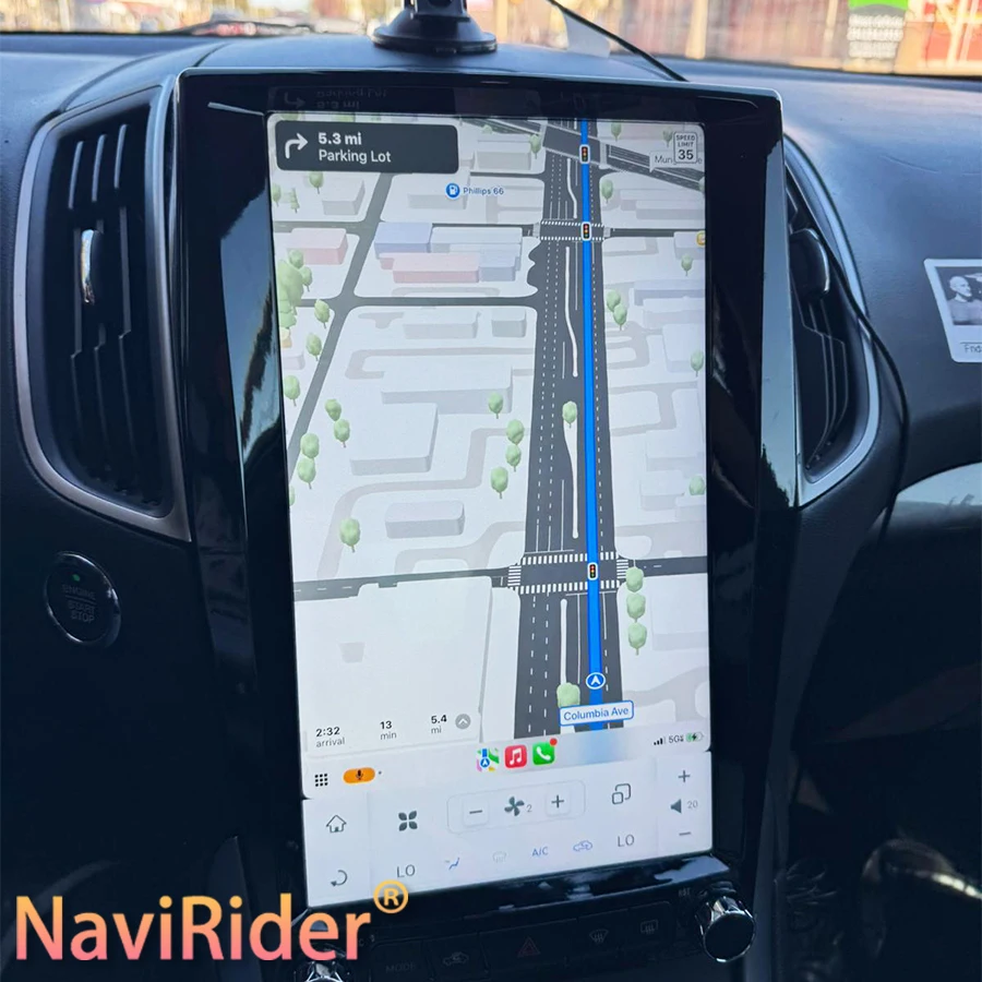 Obrazovka 13,6 palca pre Ford Edge 2015 - 2019 Android CarPlay Auto Radio Car Multimedia Player Video Player HeadUnit GPS navigácia