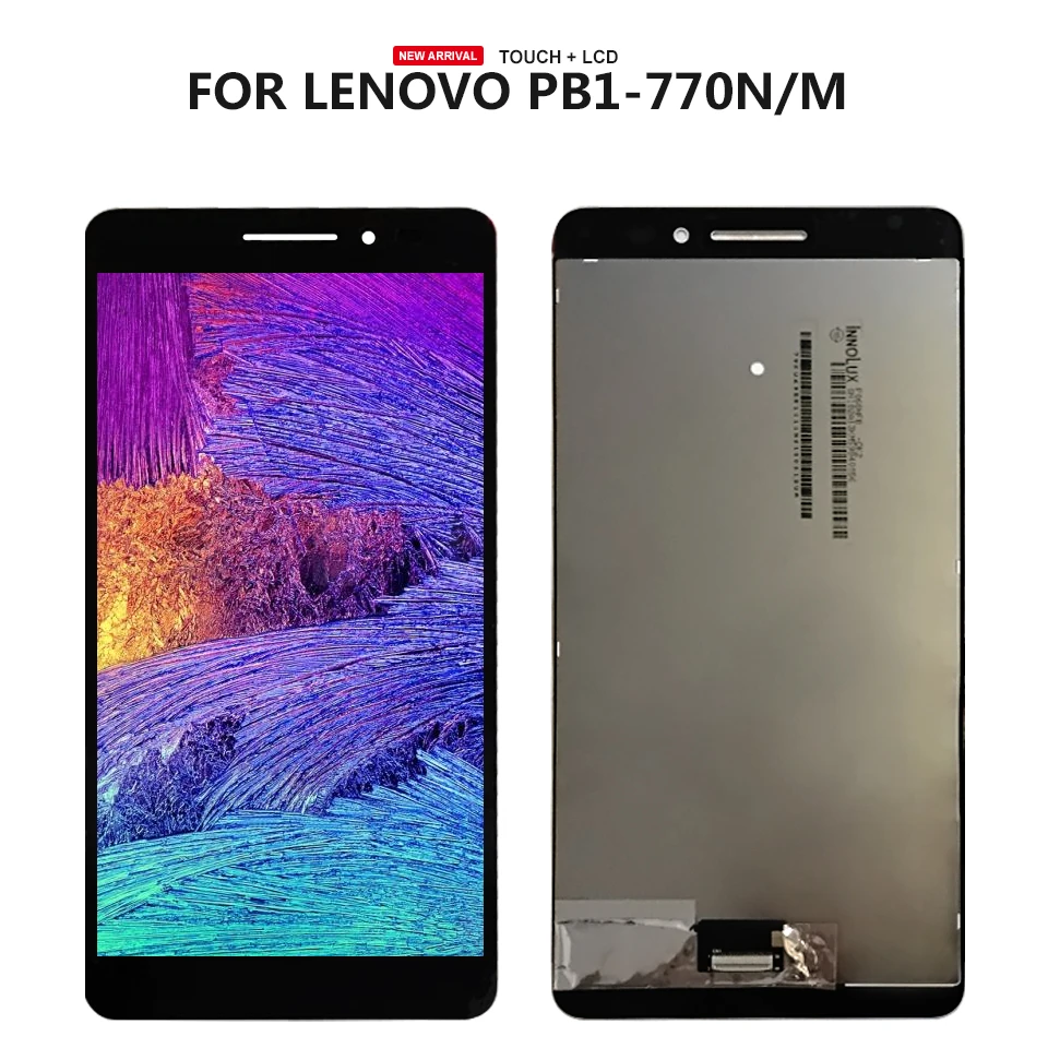 Obrazovka LCD displeja pre Lenovo Phab plus pb1-770n PB1-770M PB1-770 LCD DISPLAT DISPIT TONTOBLE Zostava zostavy