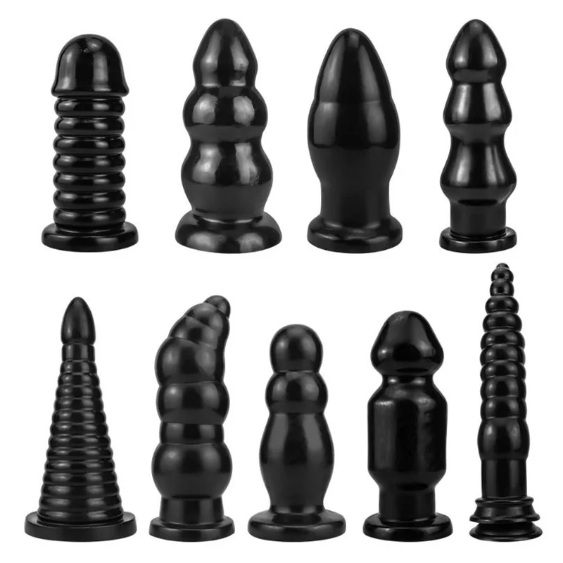 Obrovské análne plug dildo stimulujú konečnú a vagínu veľkú buttplugovú prostatu Massager Anal Expansion Sex Sex Hračky pre ženy Masturbator