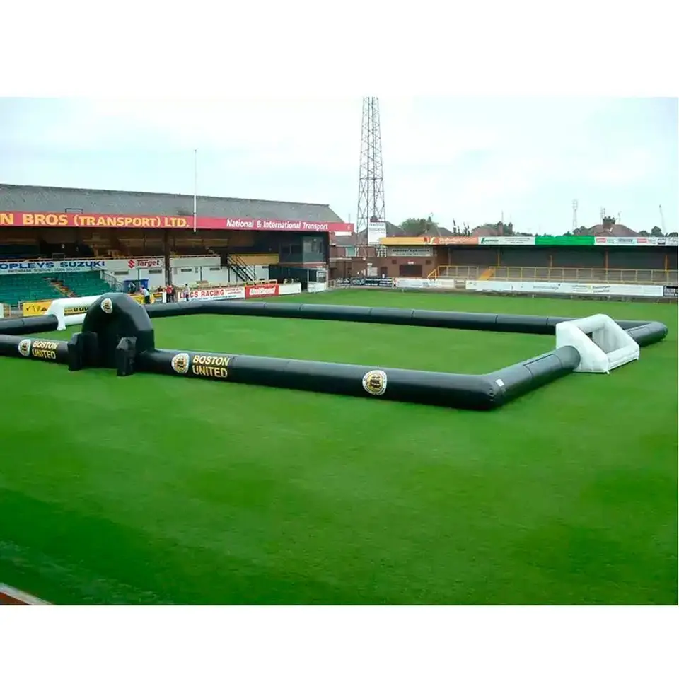 Obrovské nafukovacie futbalové ihrisko futbalové bubliny Bubble Ball Field Field tkanina pre komerčné vonkajšie školy a klubová športová hra