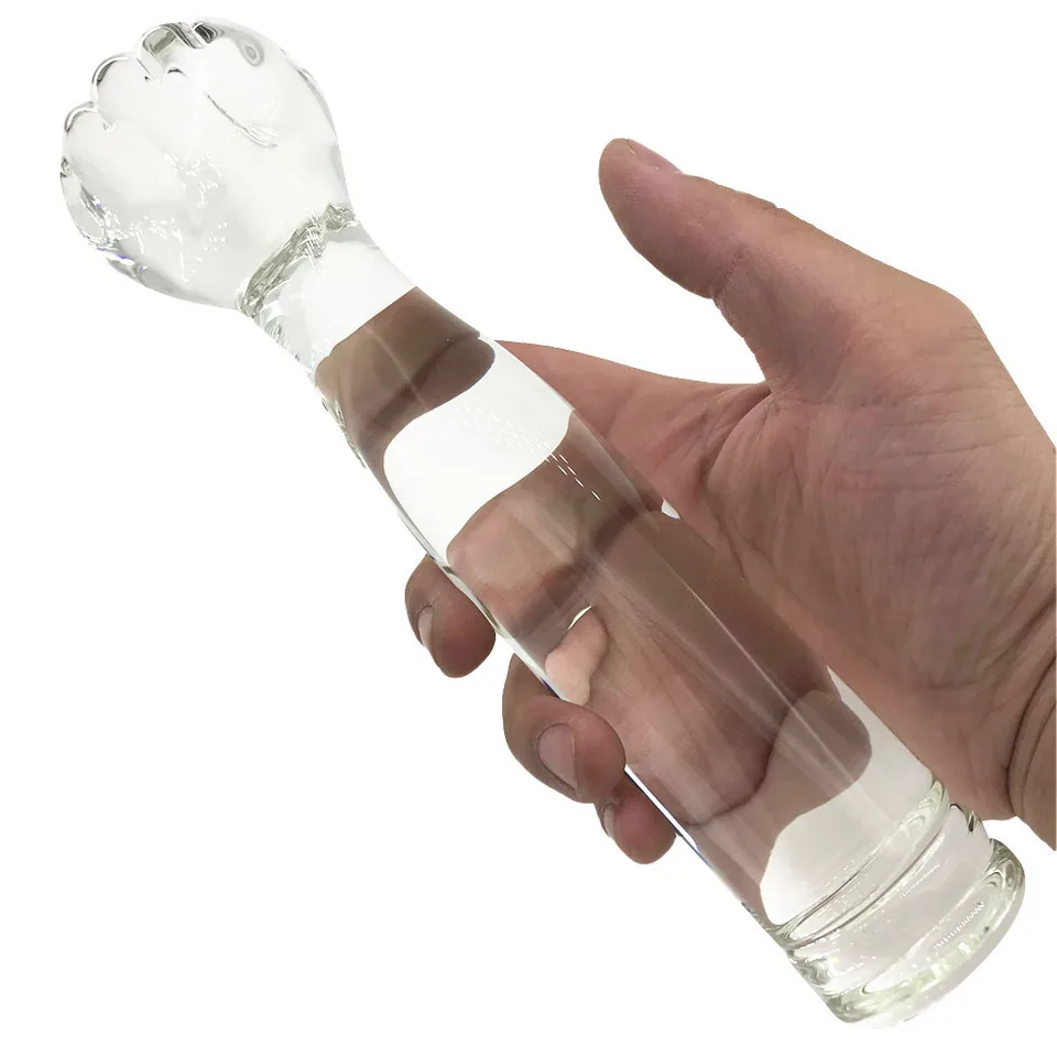 Obrovské sklo dildo max dia 56 mm päsťové sklo sex hračky veľké dildo, krištáľová päsť dildo pre ženu veľký konsolador maskulino.